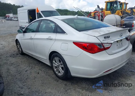 2013 Hyundai Sonata Gls из США, поврежденный, VIN 5NPEB4AC7DH634737